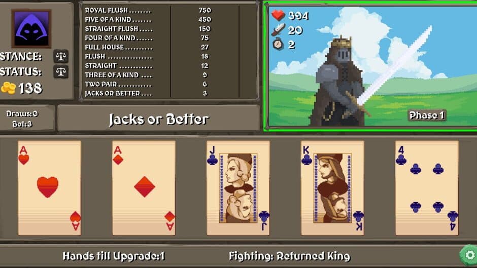 Video Poker Rogue screenshot 1