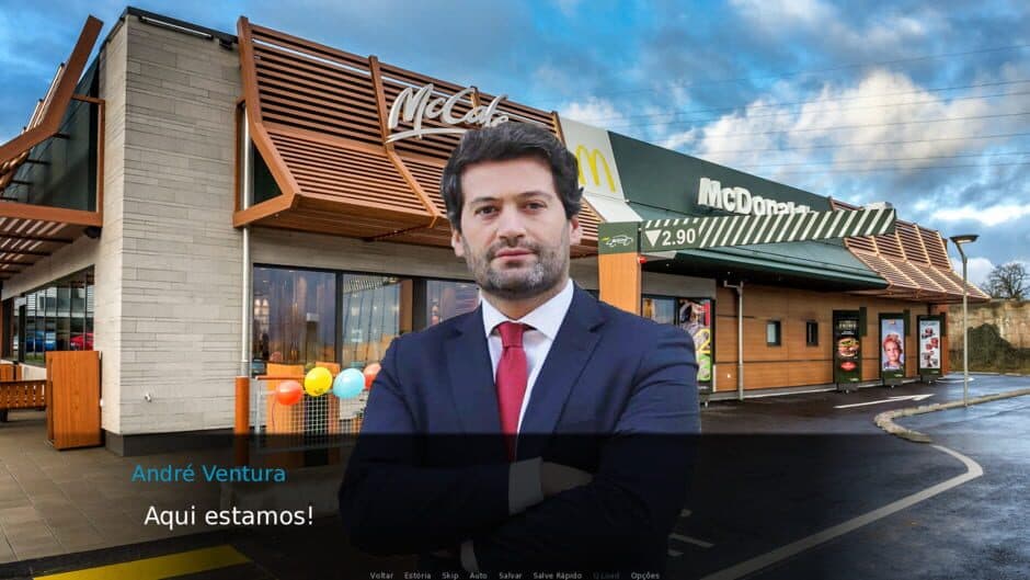 André Ventura Dating Simulator screenshot 3