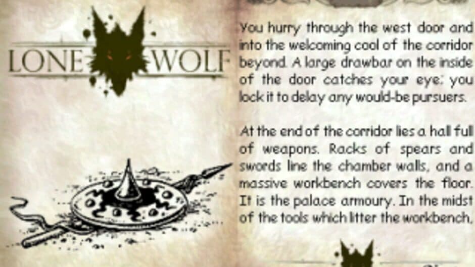 Lone Wolf DS V: Shadow On the Sand screenshot 2