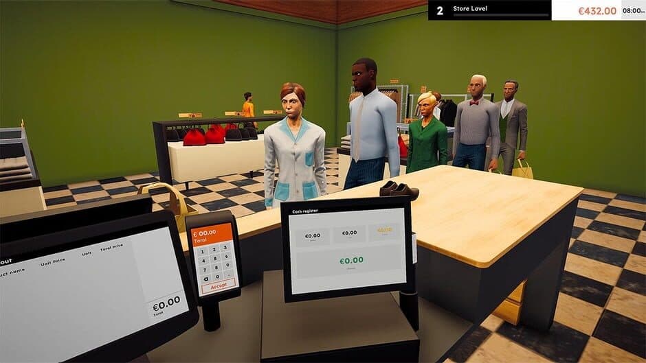 Clothes & Outlet Supermarket Store Simulator screenshot 2