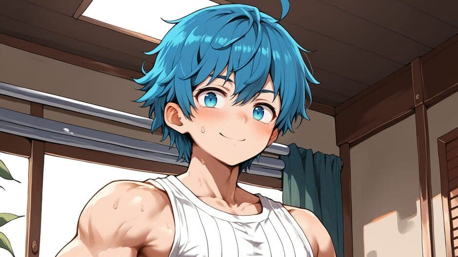 Hentai Puzzle: Muscular Guys screenshot 4