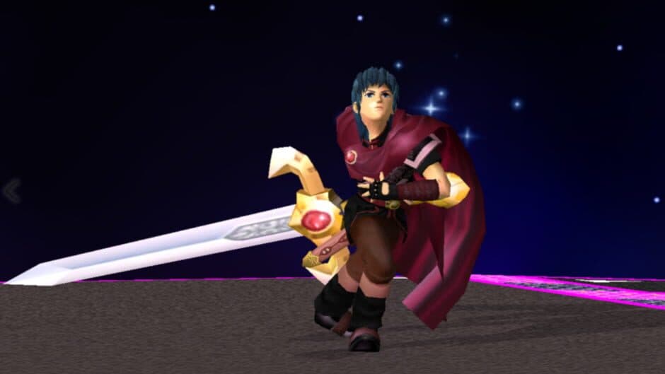 Super Smash Bros. Melee; Marth with a Massive Sword screenshot 1