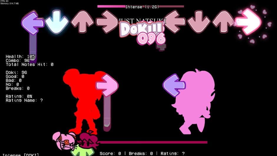 Friday Night Funkin': Just Natsuki screenshot 2