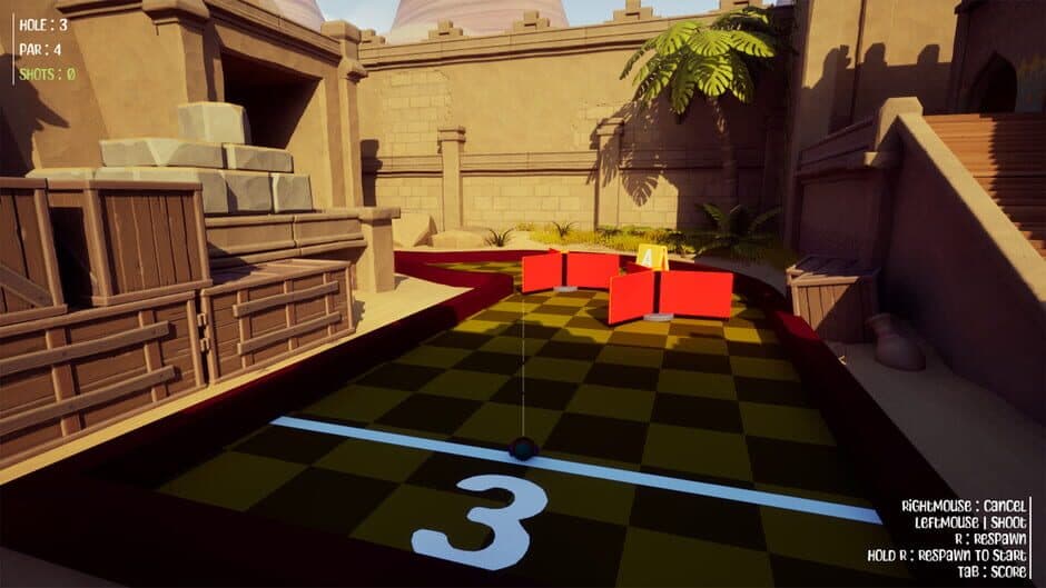 Crazy Golf Party screenshot 1