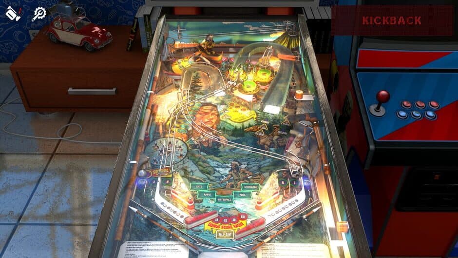 Zaccaria Pinball: Shooting the Rapids - 2016 Table screenshot 1