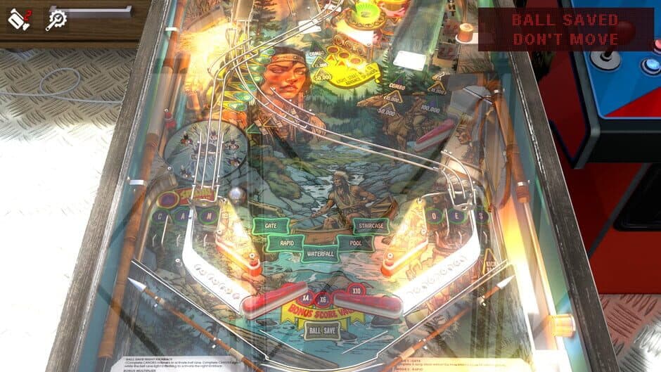 Zaccaria Pinball: Shooting the Rapids - 2016 Table screenshot 3