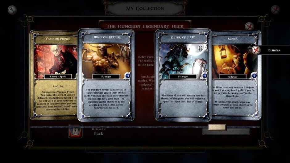 Talisman: The Dungeon Expansion - Legendary Deck screenshot 2