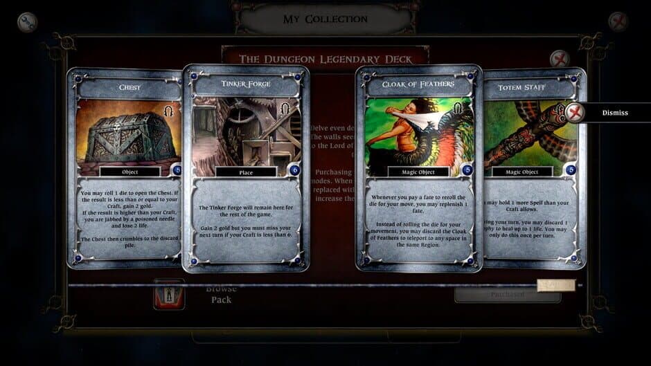 Talisman: The Dungeon Expansion - Legendary Deck screenshot 3