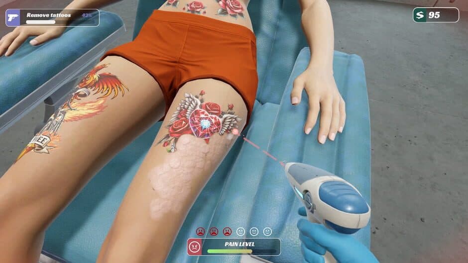 Tattoo Removal Simulator screenshot 3
