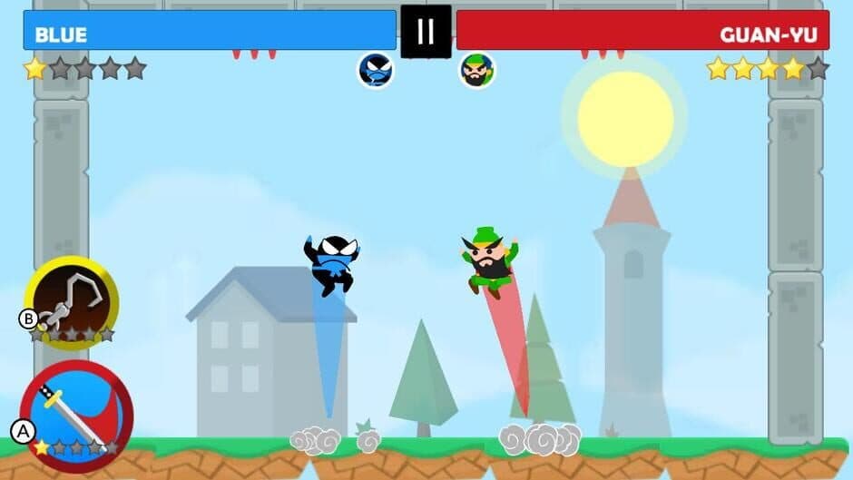 Jumping Ninja Battle screenshot 2