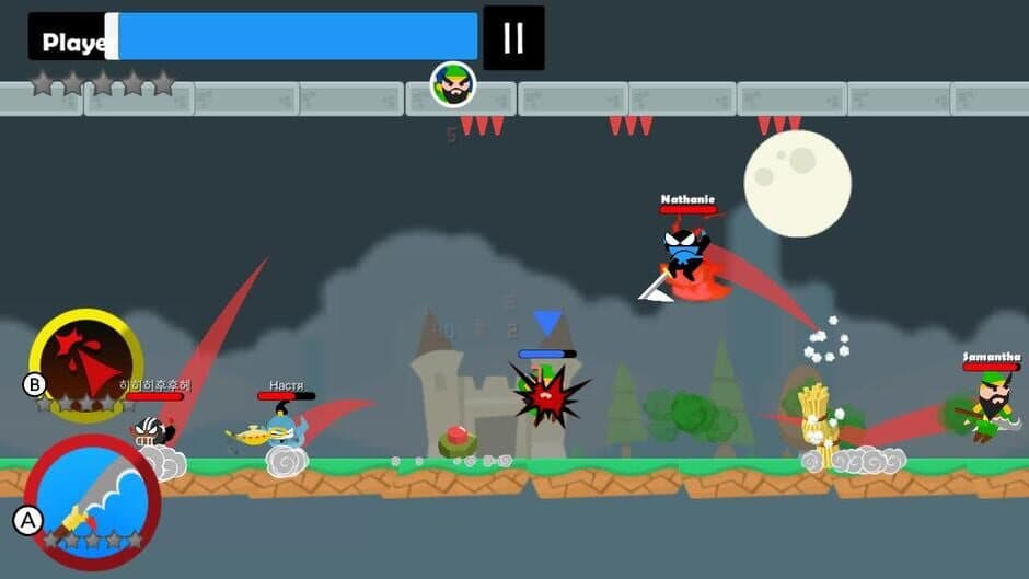 Jumping Ninja Battle screenshot 4