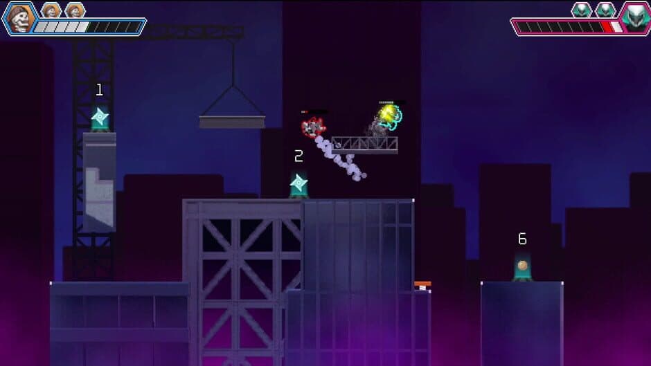 Strikewave: Nightly Underground Fighter screenshot 1