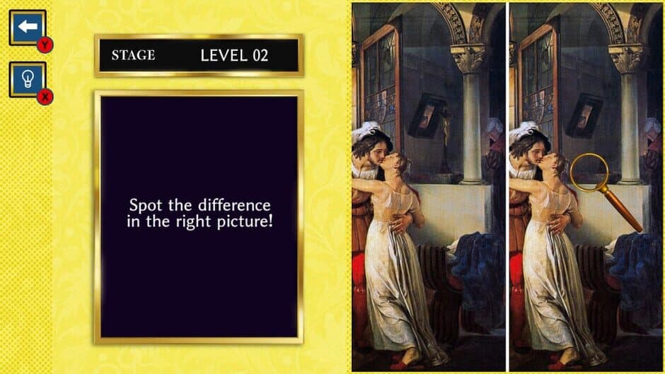 Brain Workout! Find the Difference in Classic Art screenshot 1