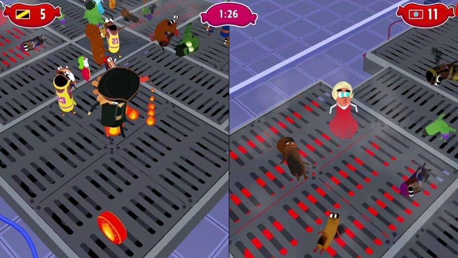 Sausage Wars: Fire Edition screenshot 2