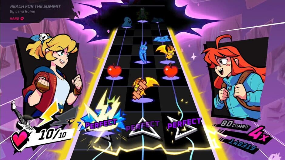 Rift of the NecroDancer: Celeste - "Reach for the Summit" screenshot 2