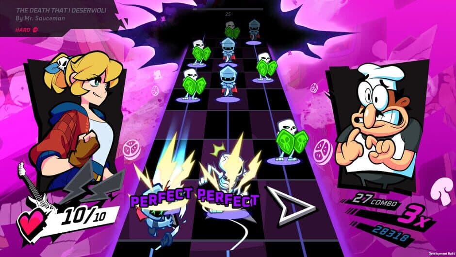 Rift of the NecroDancer: Pizza Tower - "The Death That I Deservioli" screenshot 2
