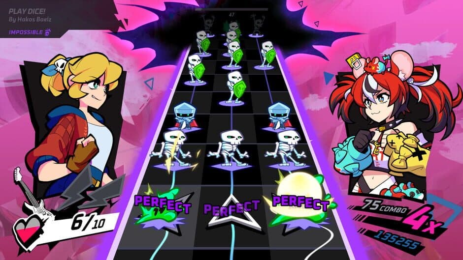 Rift of the NecroDancer: hololive - "Play Dice!" screenshot 2