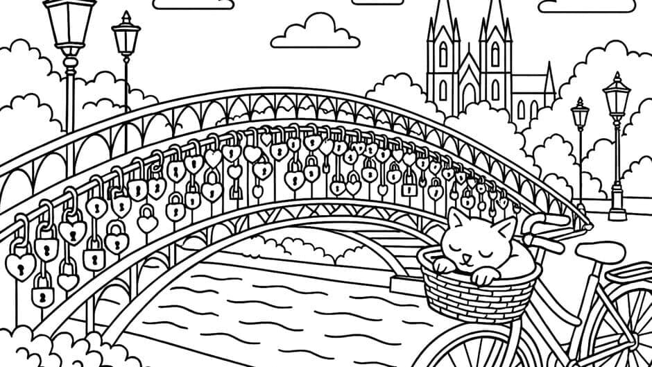 100 Cats Lost in Poland Find & Color screenshot 1
