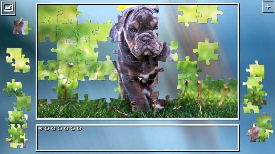 Super Jigsaw Puzzle: Generations - Puppies 2 screenshot 1