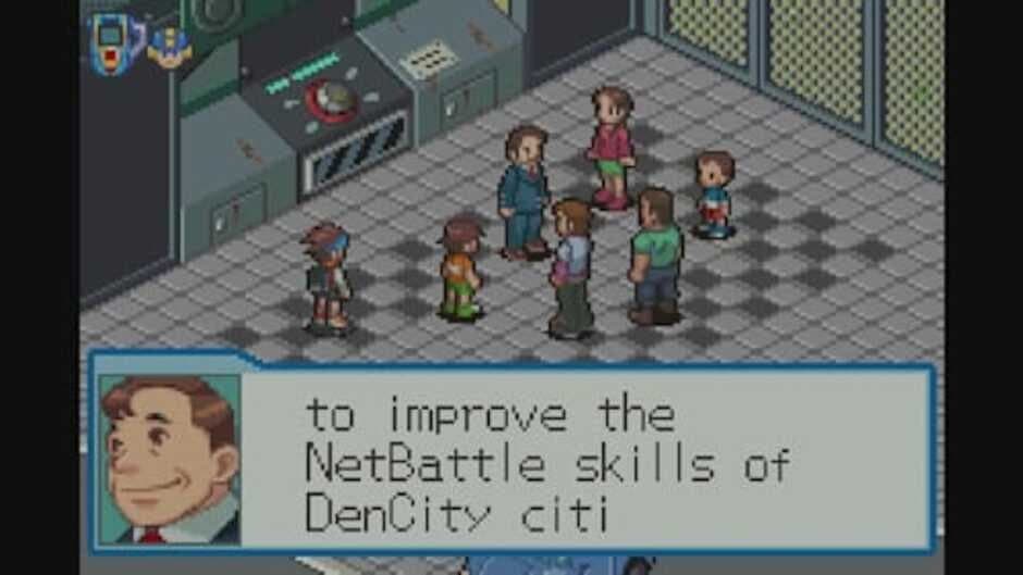 Mega Man Battle Network 4: Red Sun screenshot 1