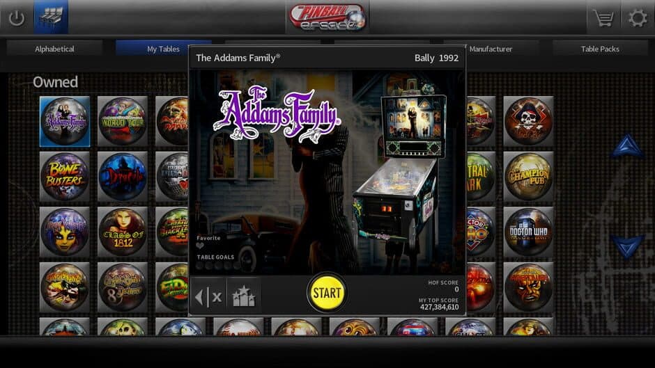 Pinball Arcade: The Addams Family screenshot 1