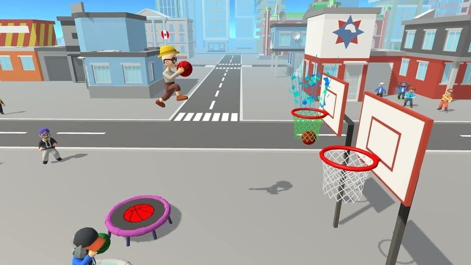 Jump Up 3D: Mini Basketball screenshot 2