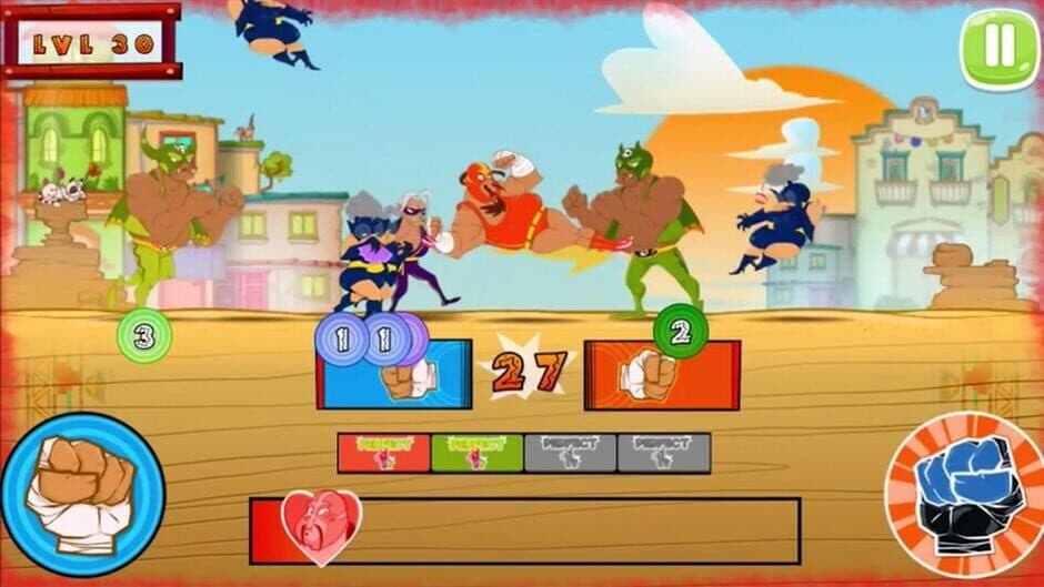Super Wrestlers: Slap's Fury screenshot 1