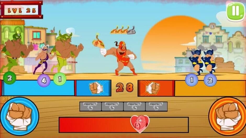 Super Wrestlers: Slap's Fury screenshot 2