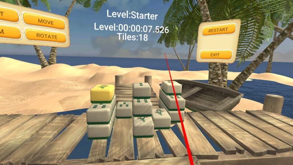 3D Mahjong Worlds screenshot 3