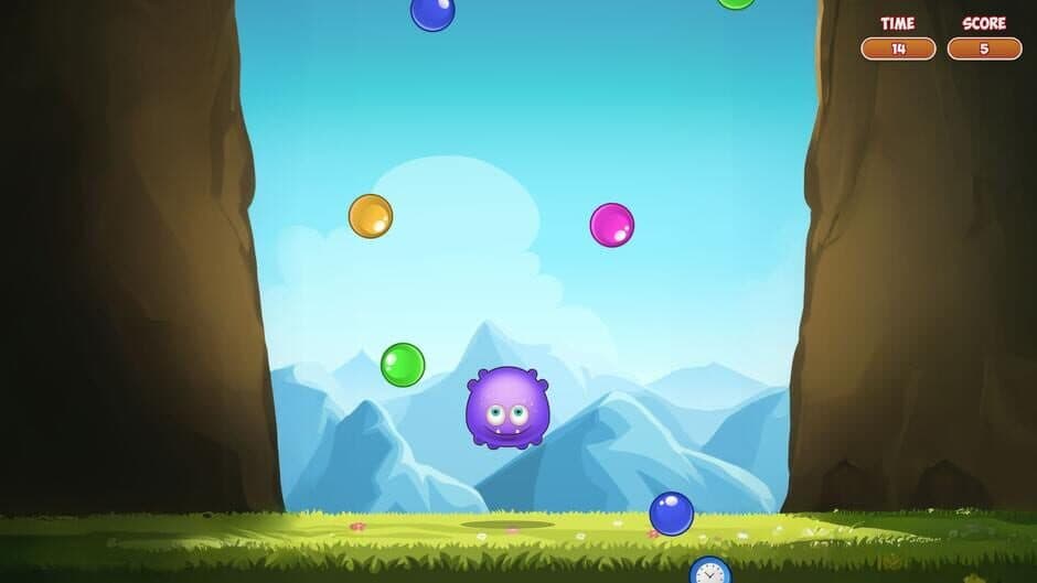 Hungry Monster Food Rain screenshot 3