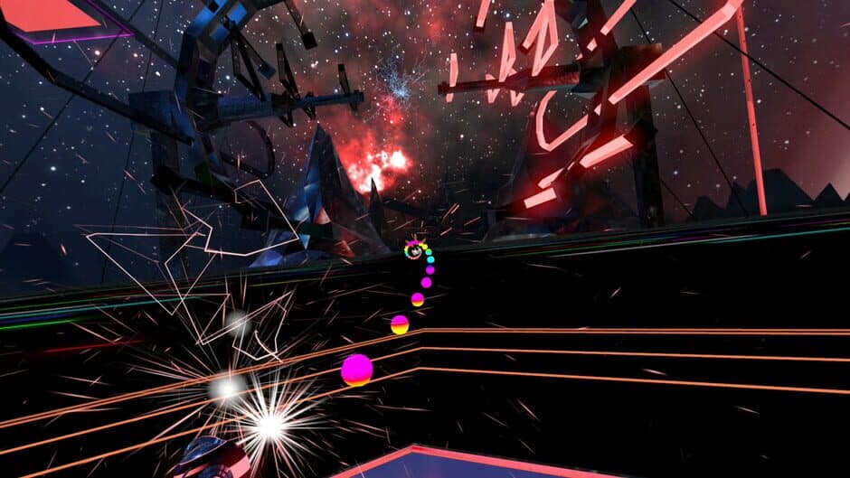 Synth Riders: The Midnight - "Days of Thunder" screenshot 3