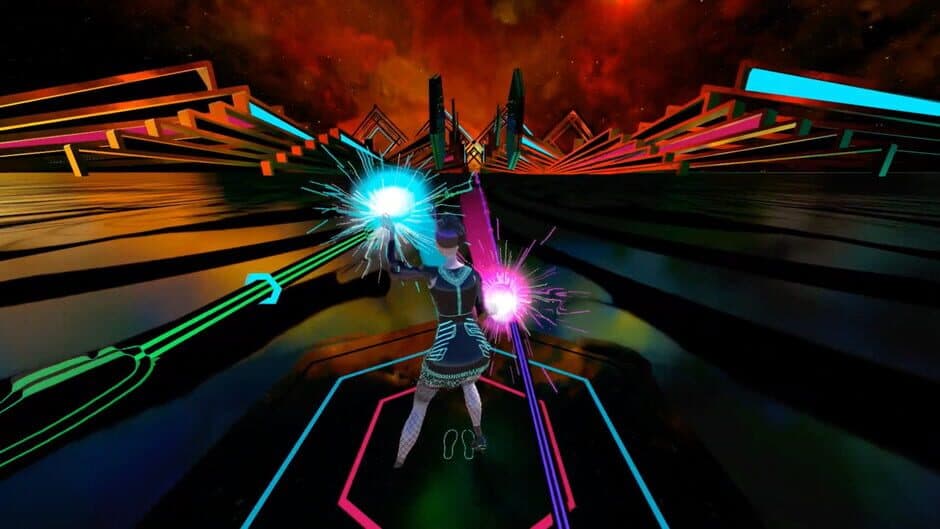 Synth Riders: The Electric Swing Circus - "Empires" screenshot 2