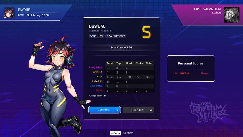 RhythmStrike screenshot 1