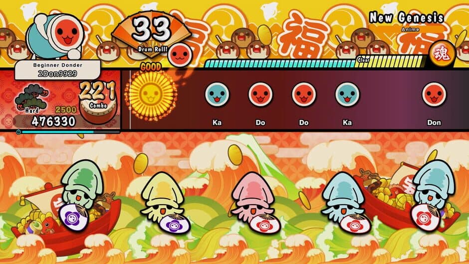 Taiko no Tatsujin: Rhythm Festival - Anime Songs Collection screenshot 1