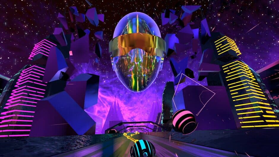 Synth Riders: Gunship - "Tech Noir (Carpenter Brut Remix)" screenshot 4