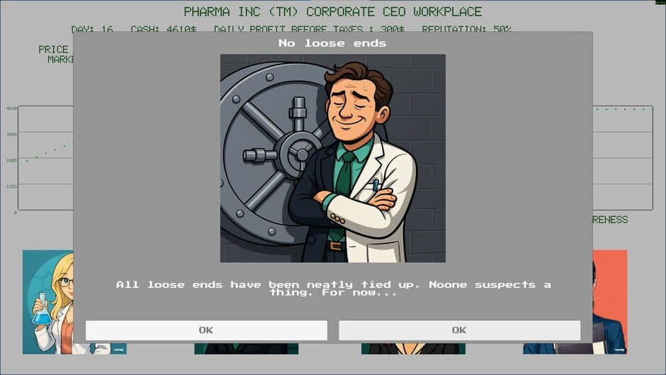 Pharma Inc Simulator screenshot 2