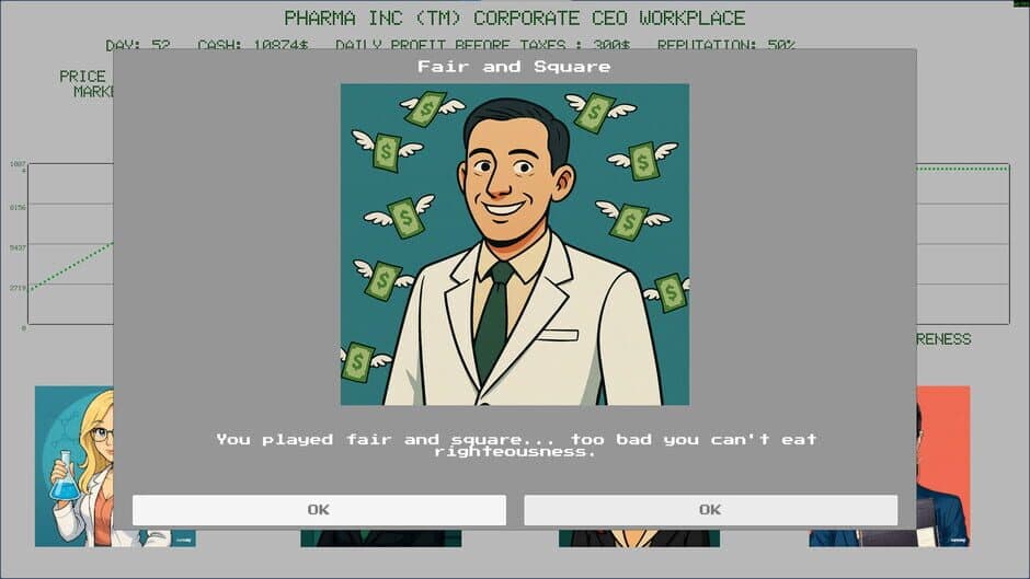 Pharma Inc Simulator screenshot 3