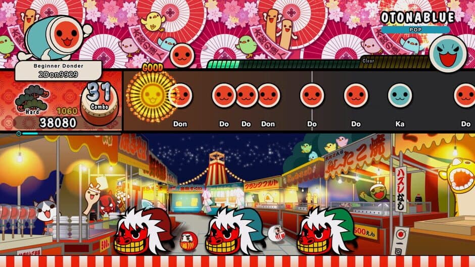 Taiko no Tatsujin: Rhythm Festival - Pops Collection screenshot 1
