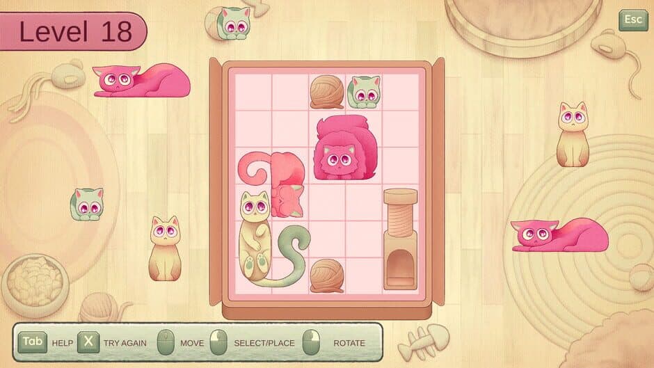 Fit My Cat: Cat's Puzzle Pack 1 screenshot 1