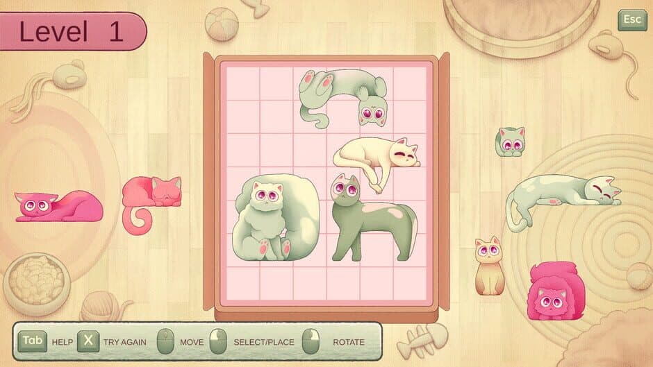 Fit My Cat: Cat's Puzzle Pack 3 screenshot 2
