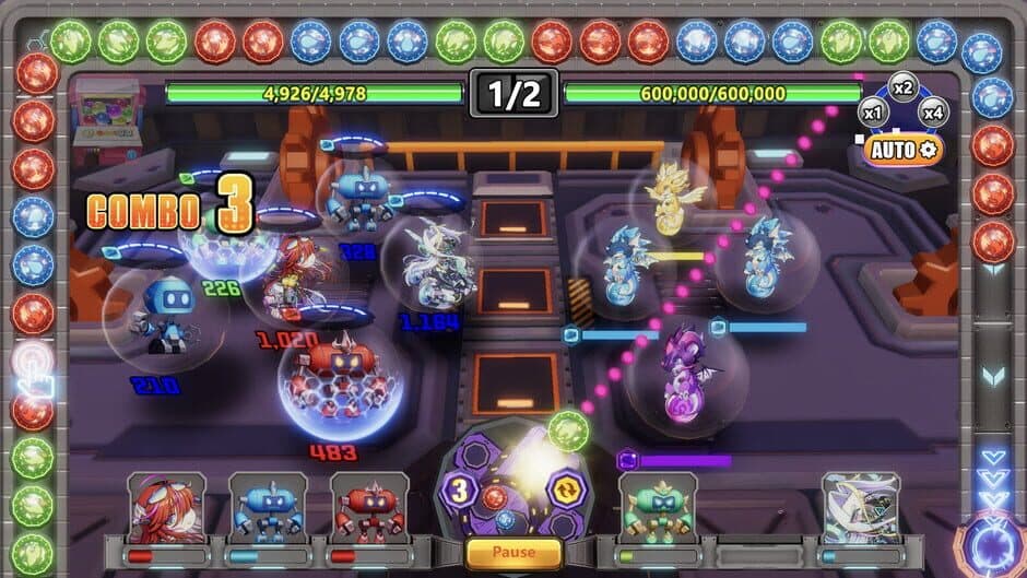 Mining Heroes: Puzzle RPG screenshot 4