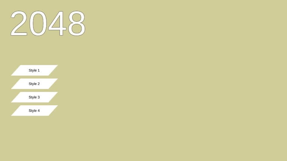 2048 screenshot 2