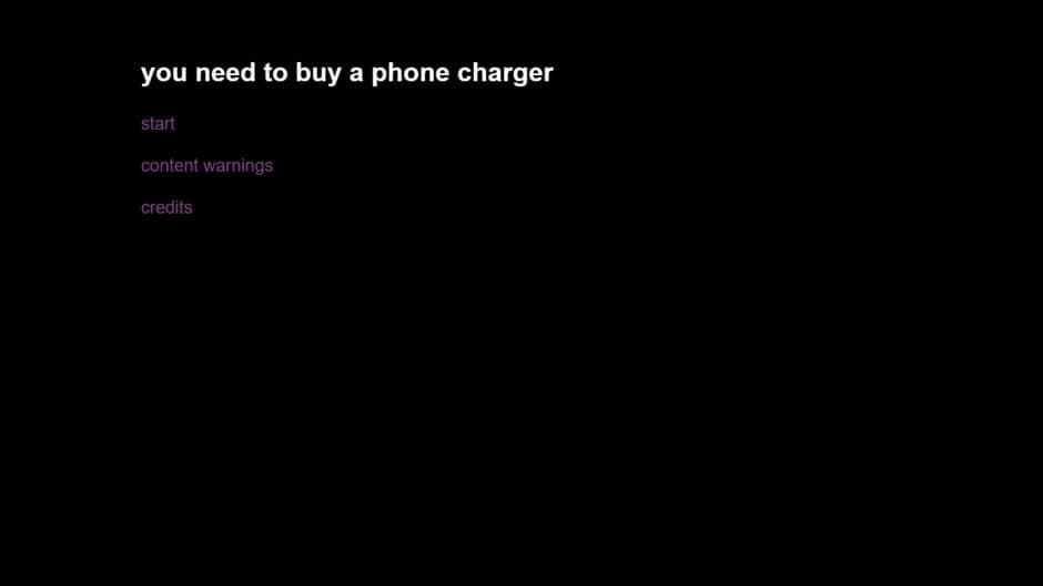 You need to Buy a Phone Charger screenshot 2