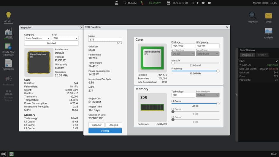 Processor Tycoon screenshot 2