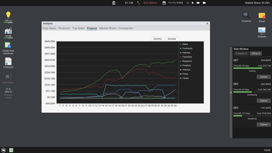 Processor Tycoon screenshot 3