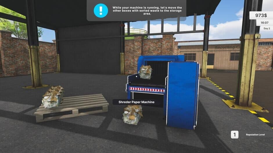Recycling Station Simulator screenshot 1