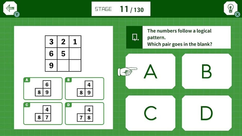Pattern Thinking Puzzle Build It Before 10 screenshot 2