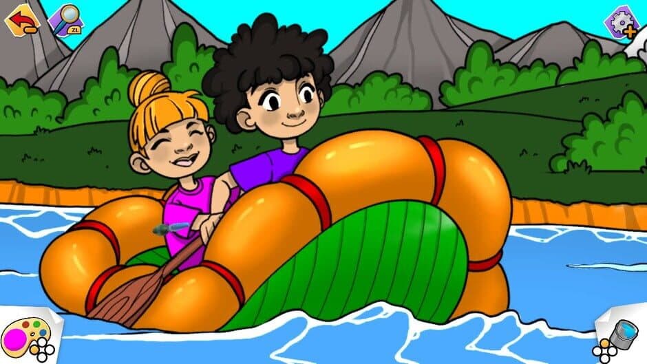 Coloring Book: Adventure Bundle - 90 Drawings screenshot 3