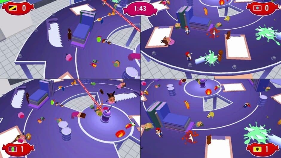 Sausage Wars: Laser Edition screenshot 4
