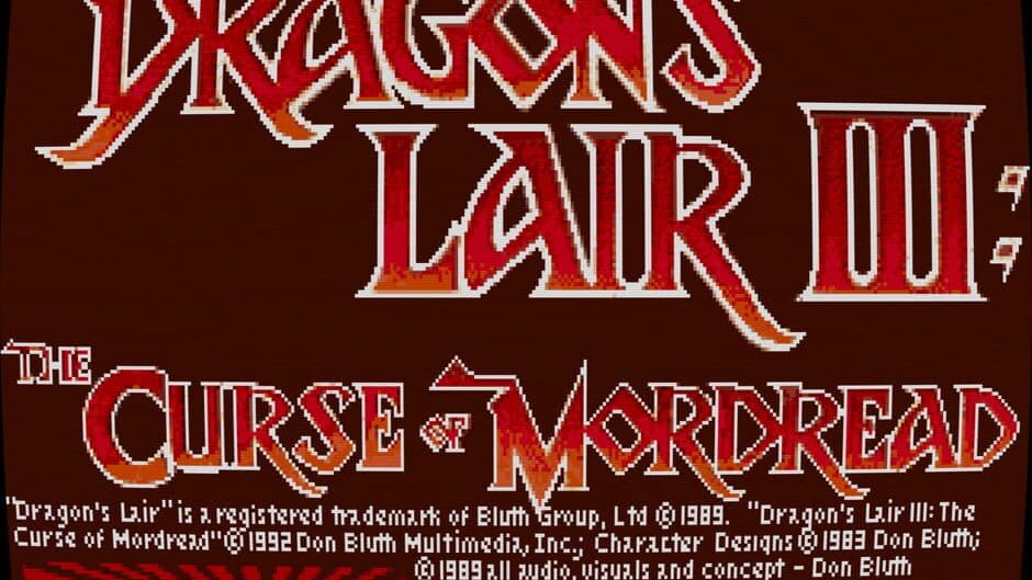 Dragon's Lair III: The Curse of Mordread screenshot 1